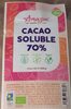 Cacao soluble - Producte