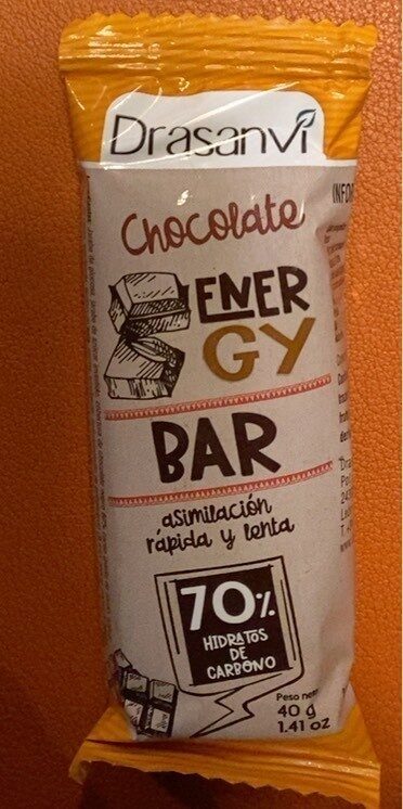 Chocolate energy bar - Product - es