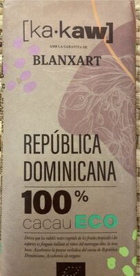 KA•KAW República Dominicana 100% - Producto
