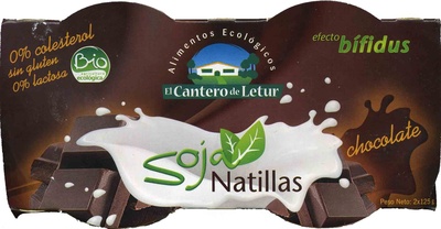 Natillas de soja Chocolate - Producte