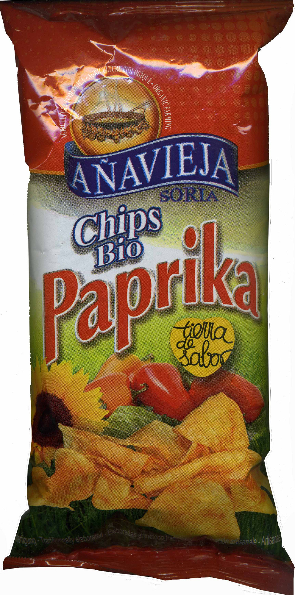 Chips bio paprika - Produit - es