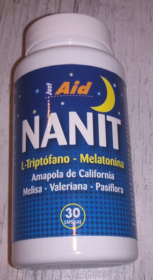 L-Triptófano - Melatonina Nanit - Producte - es