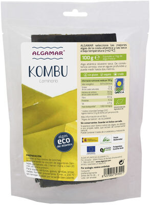 Alga Kombu (Laminaria) ecológicas - Producte - es