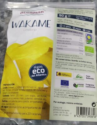 Wakame undaria - Producte - es