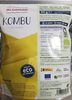 Kombu - Producte