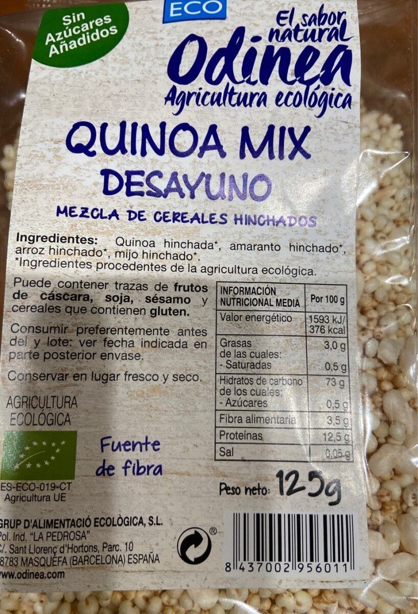 Quinoa Mix Desayuno - Product - es