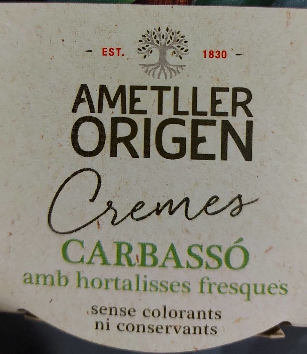 Crema Carbassó - Producto