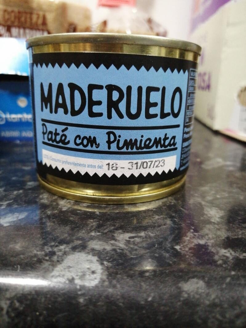Paté con pimienta Maderuelo - Product - es