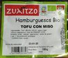 Hamburguesa bio tofu con miso - Produktua