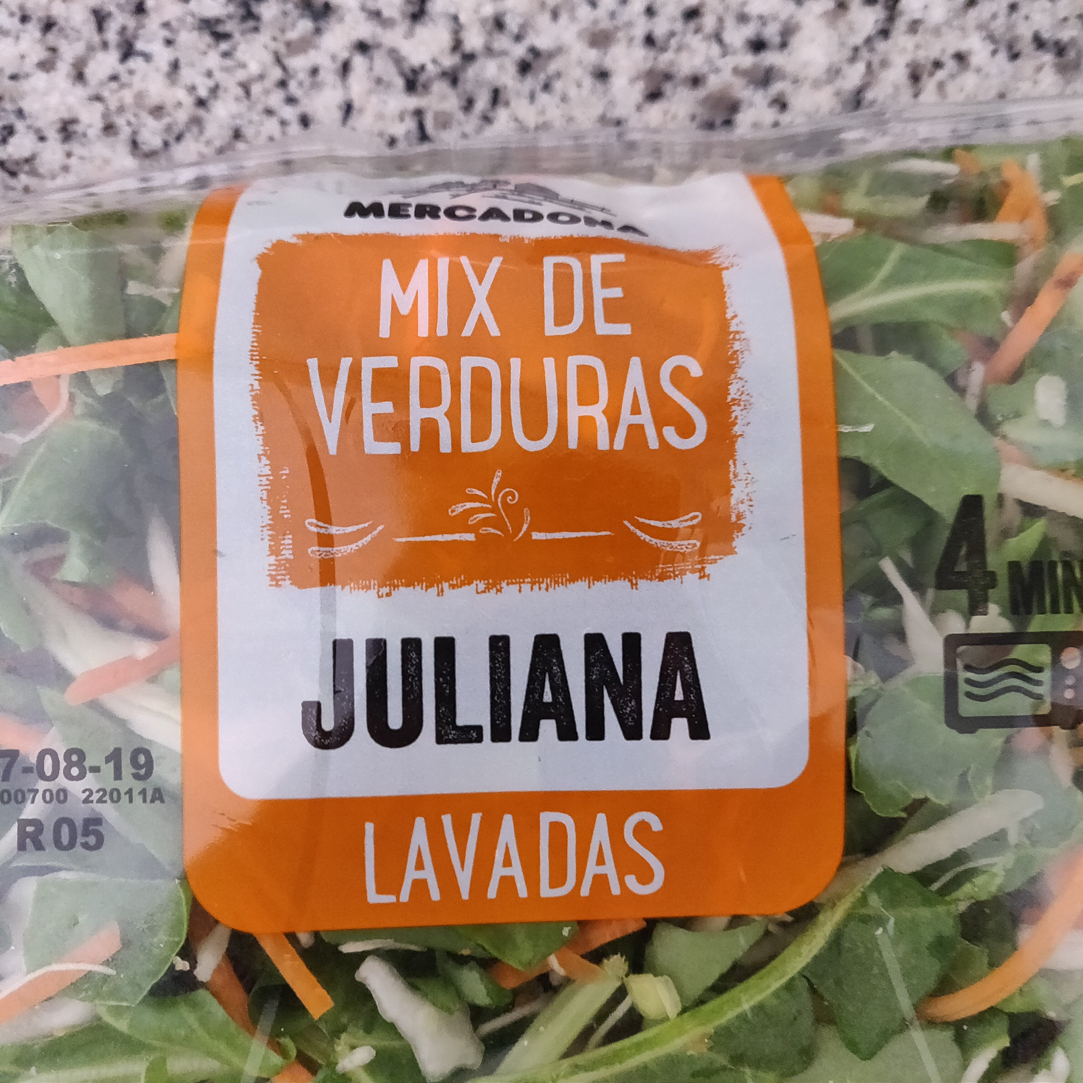Mix de verduras juliana - Producte - es