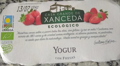 Yogur con fresas - Product - es
