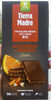 Tierra madre, chocolate negro 55% cacao con almendras y naranja - Producte