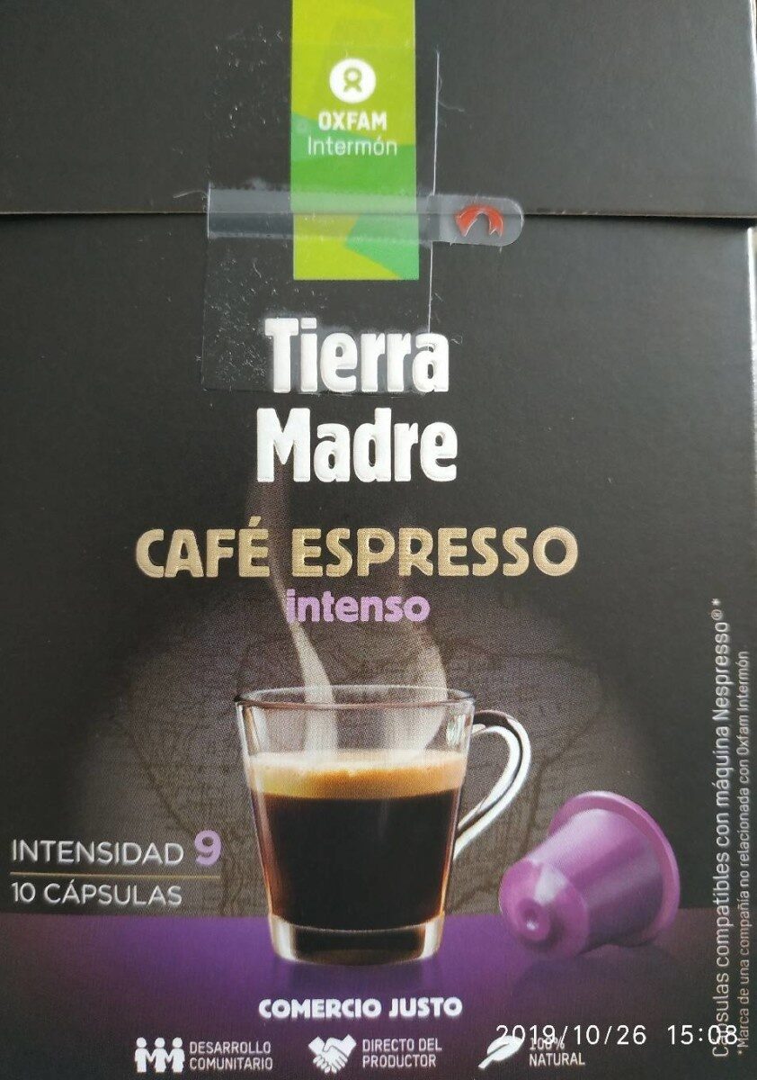 Tierra Madre: Café espresso intenso - Producto