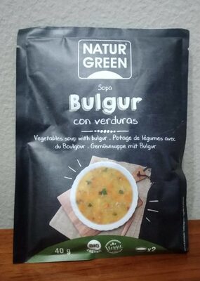 Sopa Bulgur con verduras - Product - es