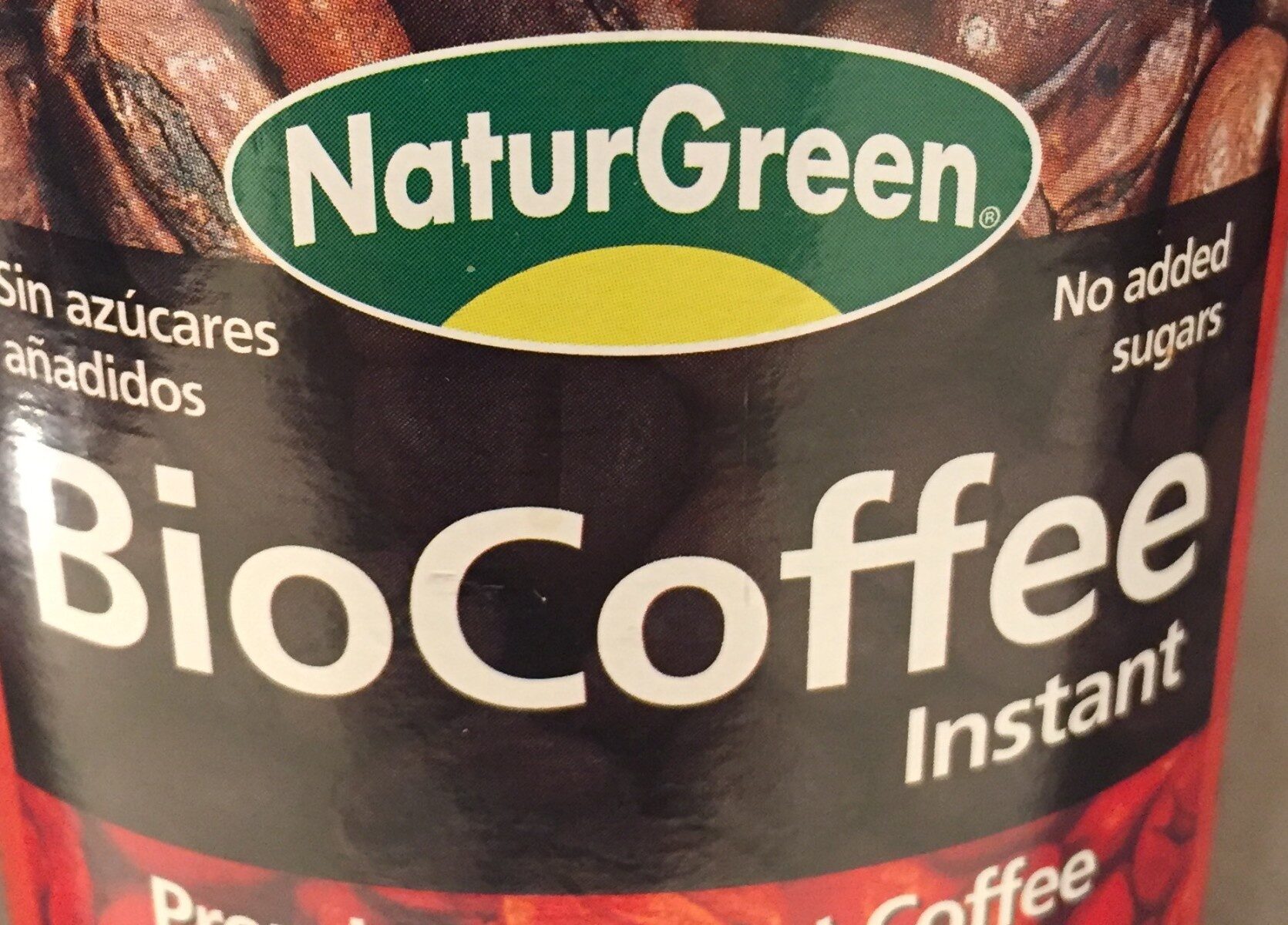 Biocoffee café soluble instantáneo tarro - Product - es