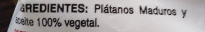 Platanitos - Ingredients - es