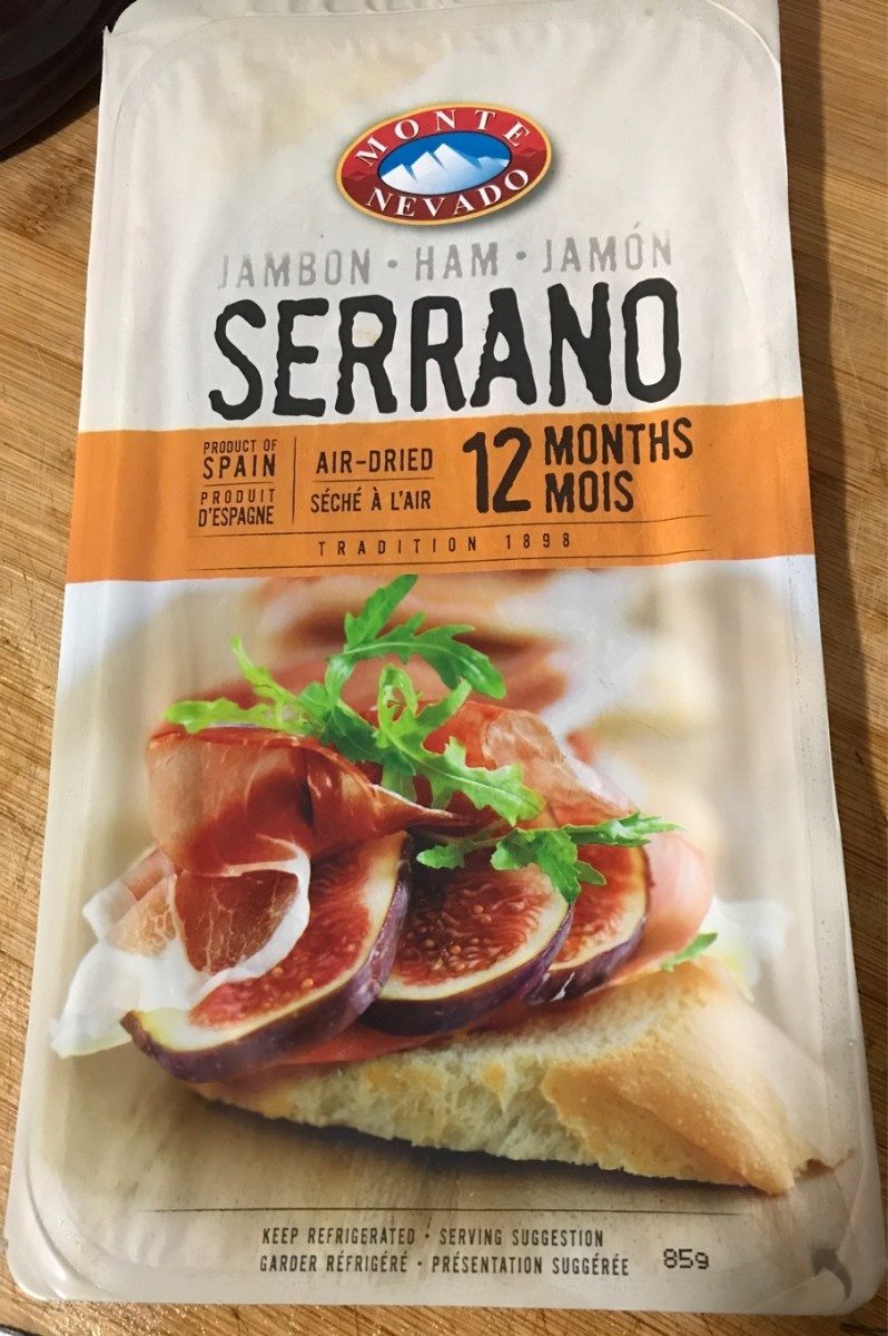 Serrano ham slices - Product