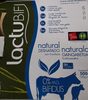 Yogurt natural desnatado con fructosa - Producte