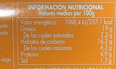 Ensaladilla Cangrejo - Nutrition facts - es