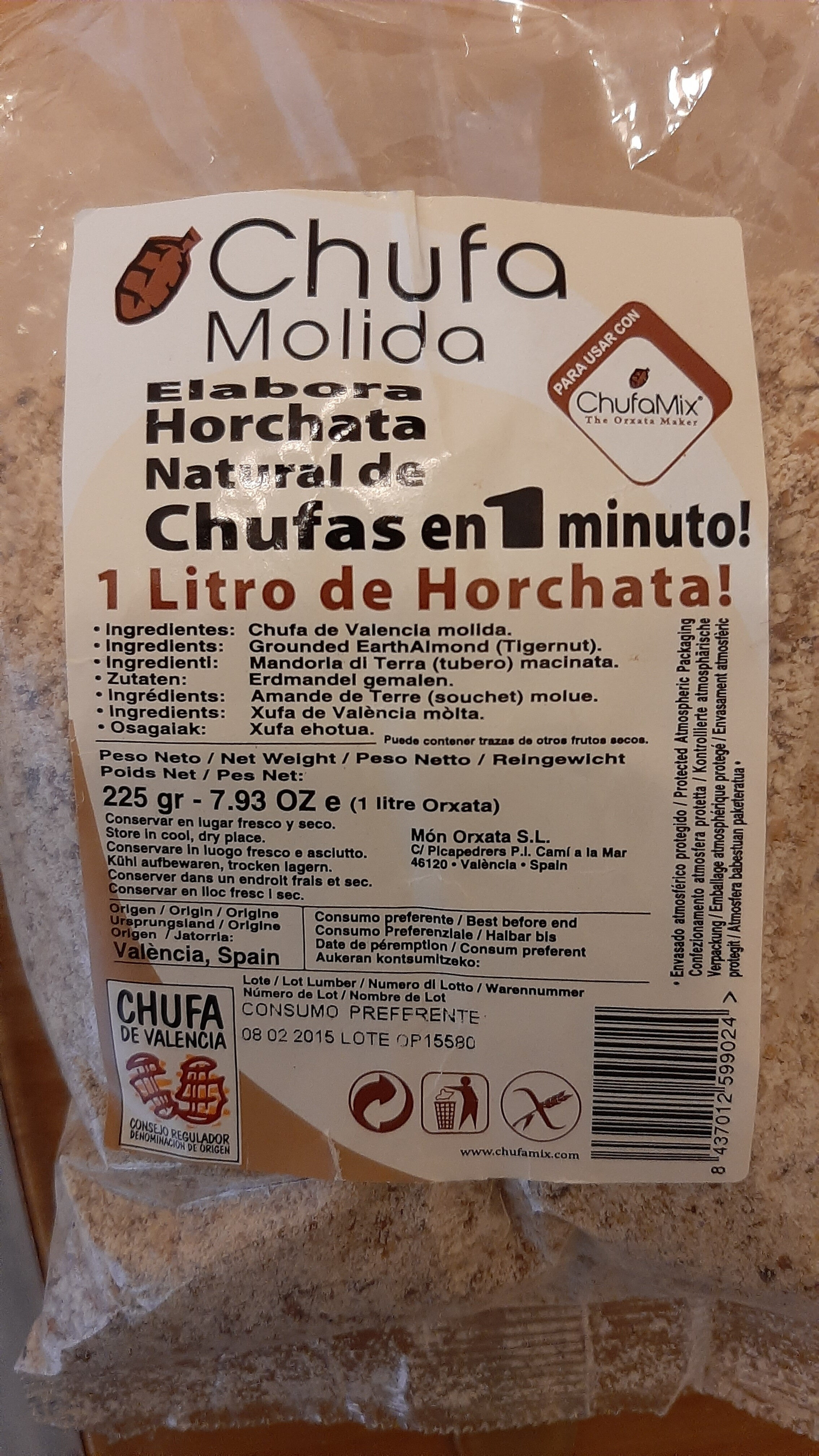 Chufa molida - Produktua - es