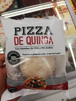 Pizza de Quinoa - Producto