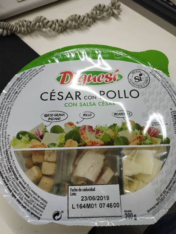 Ensalada César con Pollo - Product - es