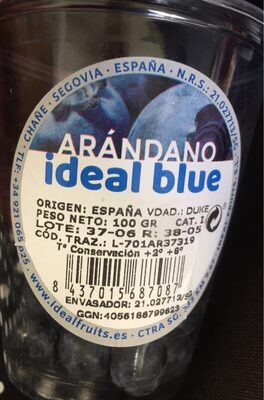Arandano - Producte - es