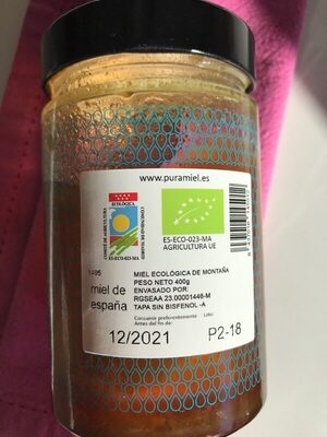Miel - Ingredients - es