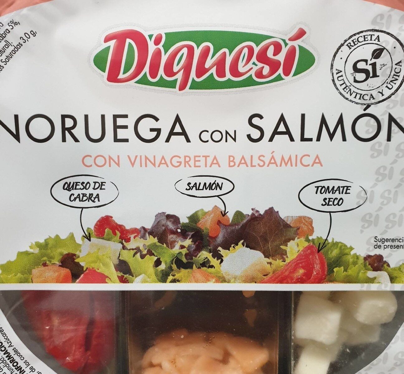 Ensalada "noruega con salmón" - Product - es