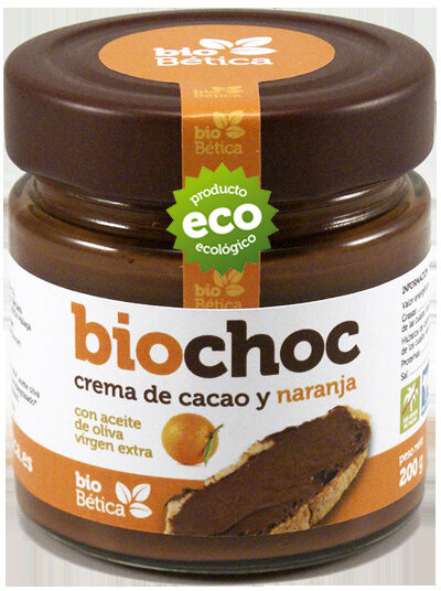 Biochoc crema de cacao y naranja - Product - es