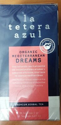 Organic Mediterranean Dreams - Producte - es