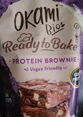 Okami: Ready to bake Protein Brownie Vegan - Producte - es