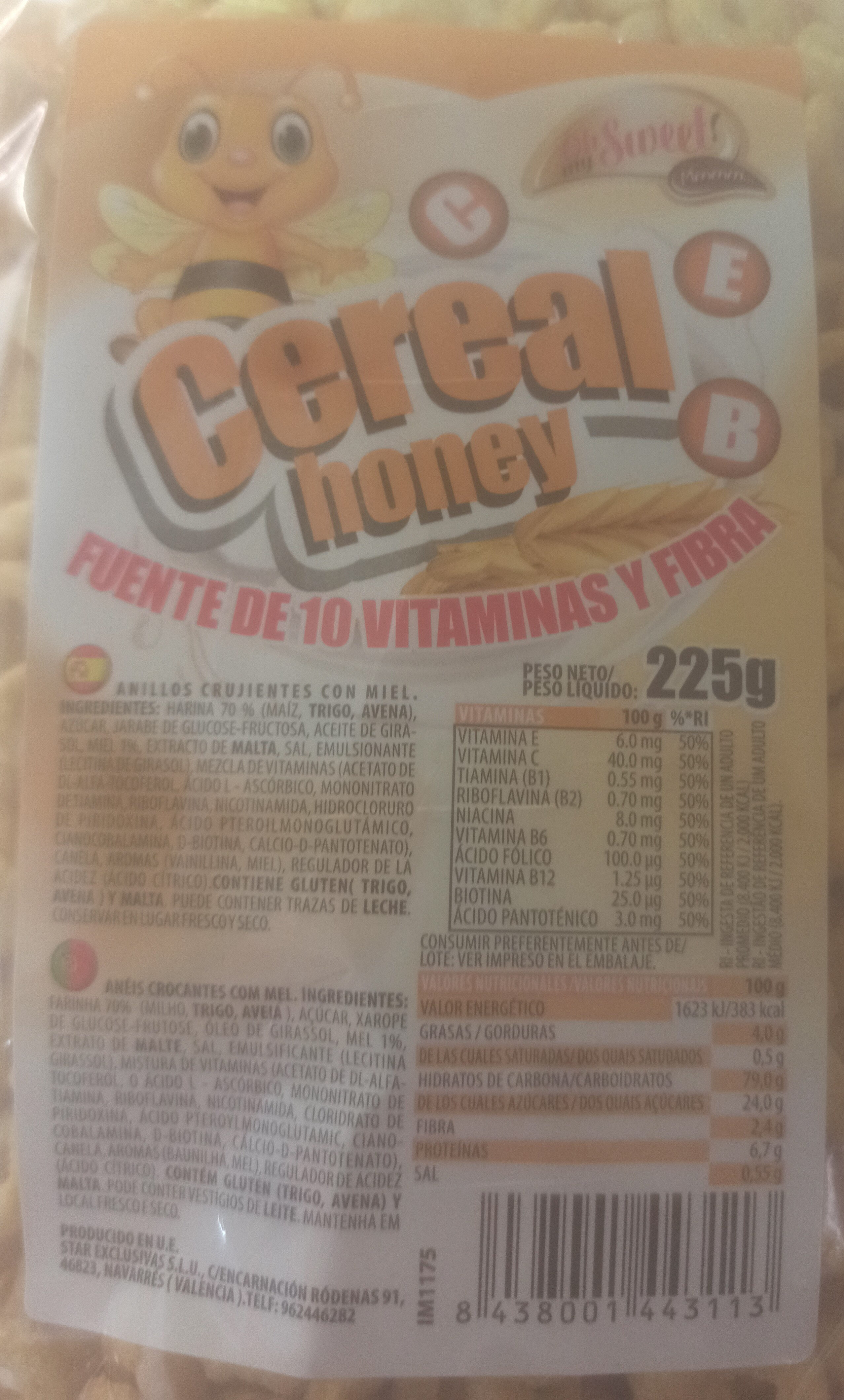 Cereal Honey - Prodotto - es