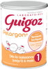 GUIGOZ PELARGON 1 Lait Infantile 1er age 780g - Produit