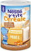 P'TITE CEREALE 5 Céréales Miel - Boîte 415g - Dès 8 mois - Produkt