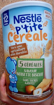 P’tite Céréale - 5 Céréales Saveur Noisette Biscuit - نتاج - fr