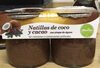Natillas de coco y cacao con sirope de ágave - Producto