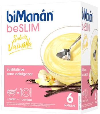 Bimanán Sustitutive Natillas sabor Vainilla - Producto