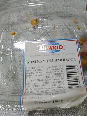 Mini Ravioli Barbacoa - Producte - es