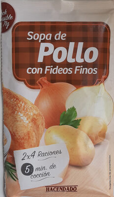 Sopa De Pollo Con Fideos Finos Deshidratada - Produktua - es