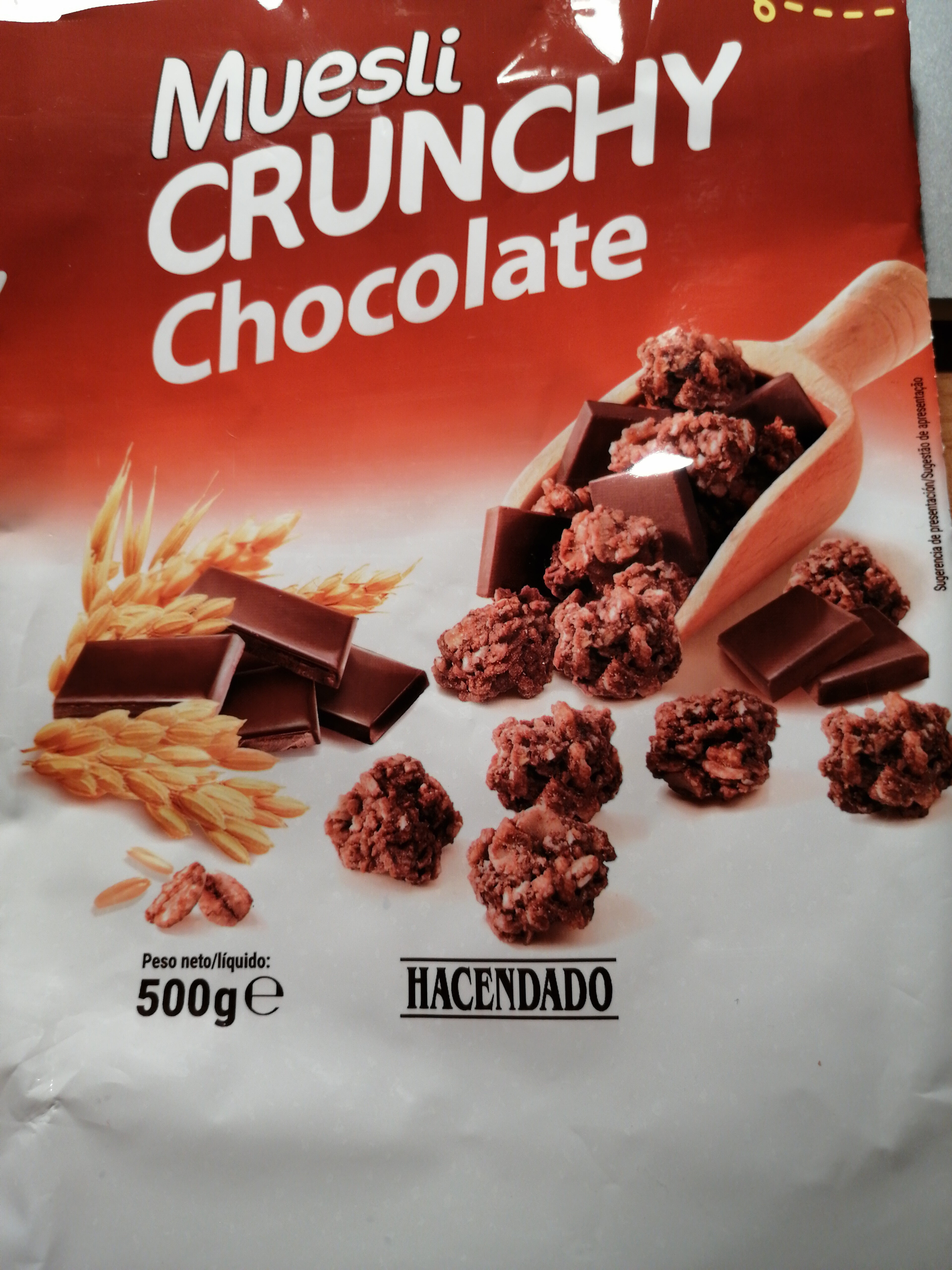 Muesli Crunchy Chocolate - Produto - es