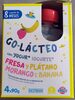 Go-Lácteo con yogur de fresa y plátano - Producto