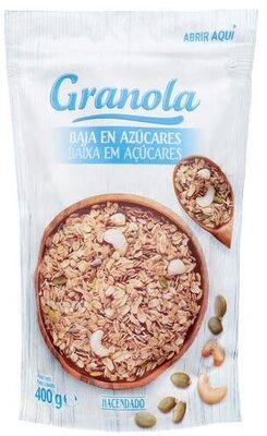 Cereales y semillas granola con frutos secos bajo en azúcar - Produto - es