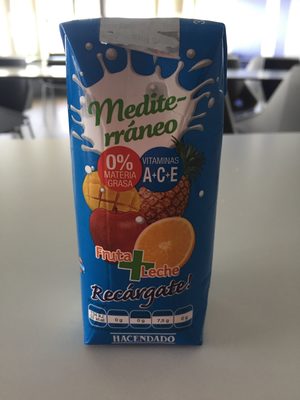 Zumo   leche mediterraneo - Producto