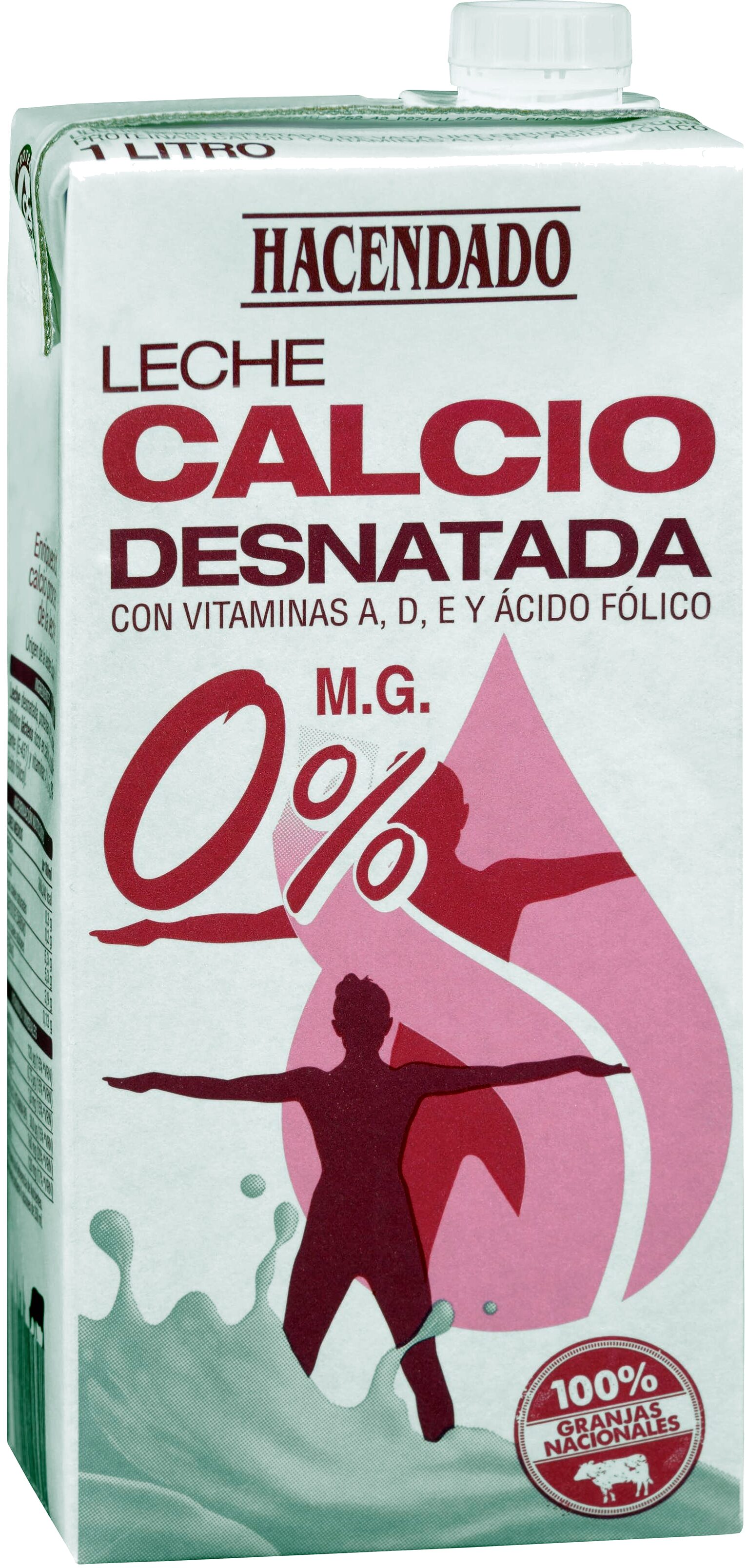 Leche calcio desnatada - Recycling instructions and/or packaging information - es