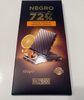 Chocolate negro 72% con trozos de naranja - Product
