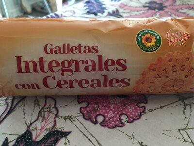 Galletas integrales con cereales - Producto