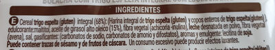 Galletas de espelta 0% azúcares añadidos - Ingredients - es