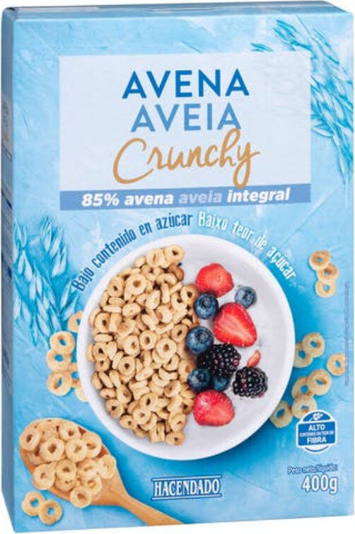 Cereales Avena Crunchy 85% Avena Integral y Bajo Contenido en Azúcar - Produkt - es