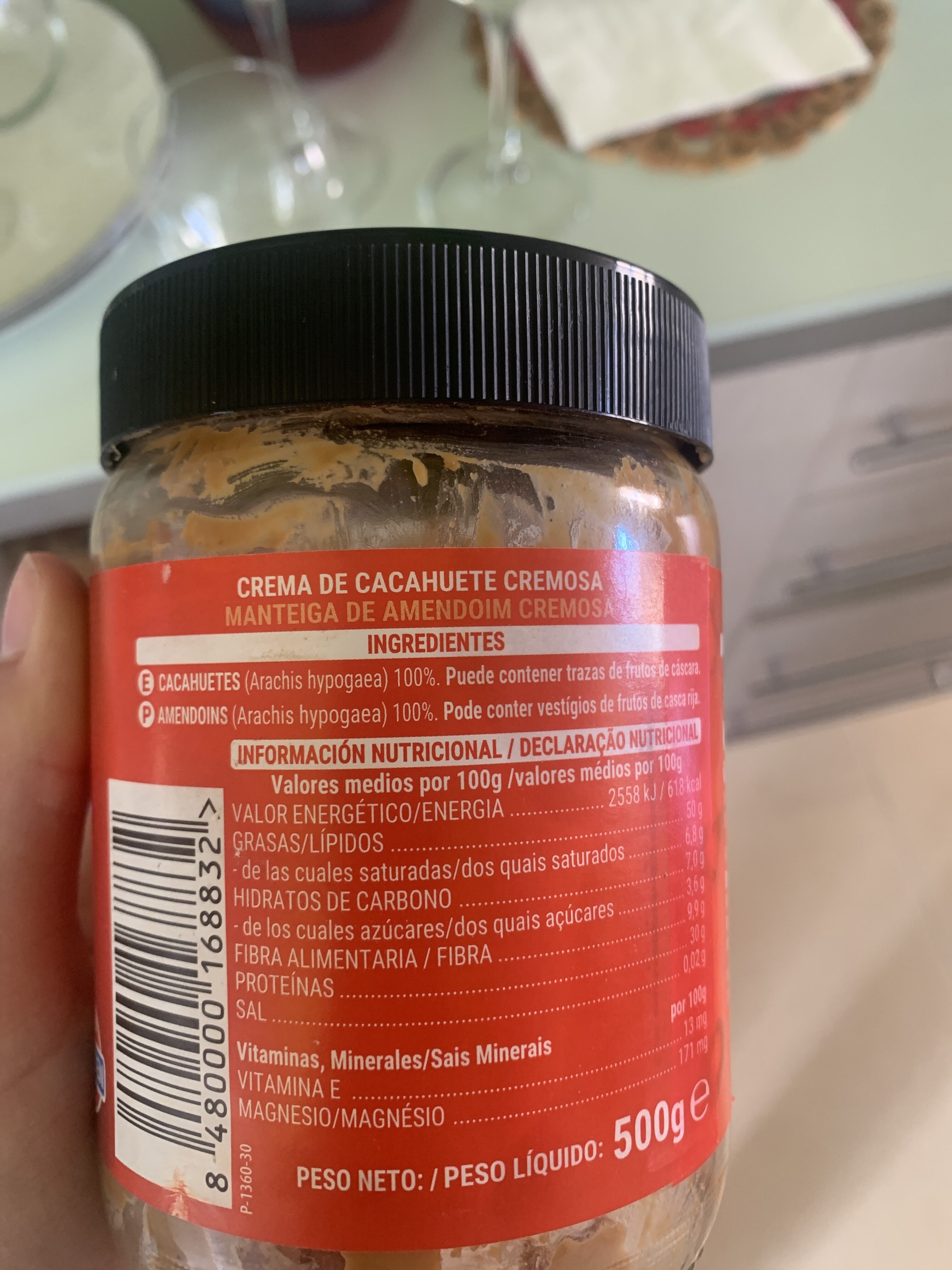 Cacahuetes Amendoim - Ingredients